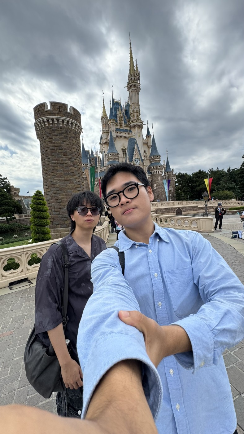 At the castle